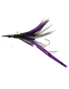 Williamson Diamond Jet Feather 127mm BLKPRPL